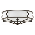 Open Design OR86614 - Plafonnier STESSO 6 x E27 / 12 W / 230 V, Ø 85 cm, marron