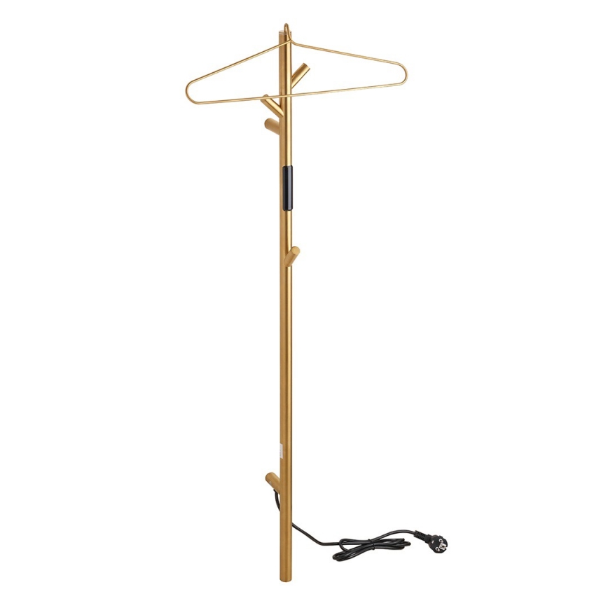 Ophanghaak voor elektrische handdoekdroger 45x12,2 cm, goudkleurig