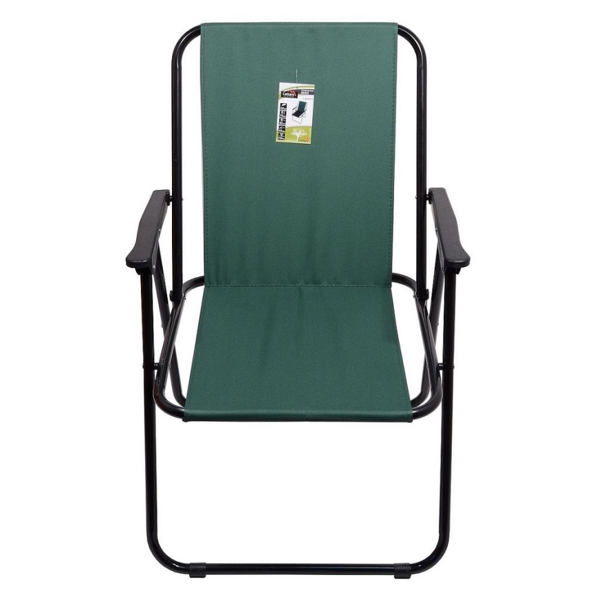 Opklapbare campingstoel groen