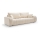Opklapbare driezitsbank DESIO beige