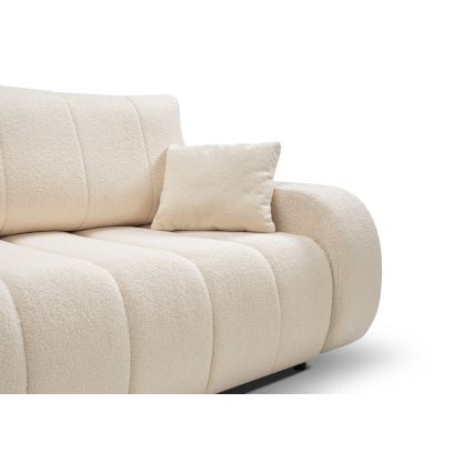 Opklapbare driezitsbank DESIO beige