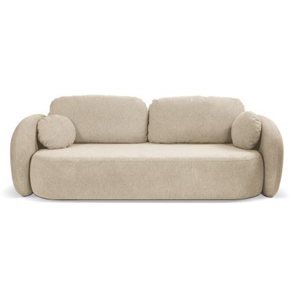 Opklapbare driezitsbank OLBIA beige