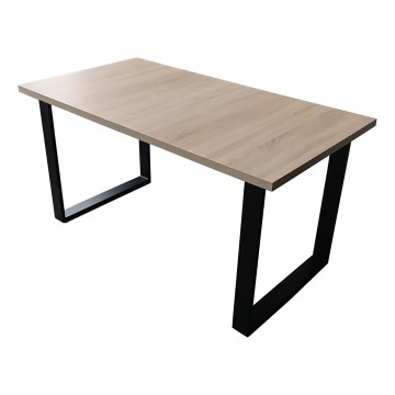 Opklapbare eettafel COLIN eiken sonoma
