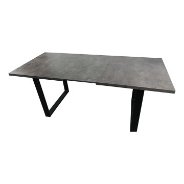 Opklapbare eettafel COLIN grijs