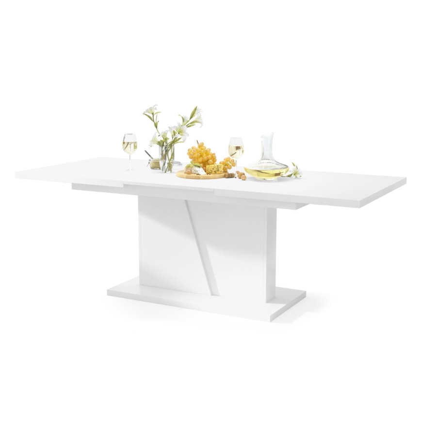 Opklapbare eettafel NINO wit