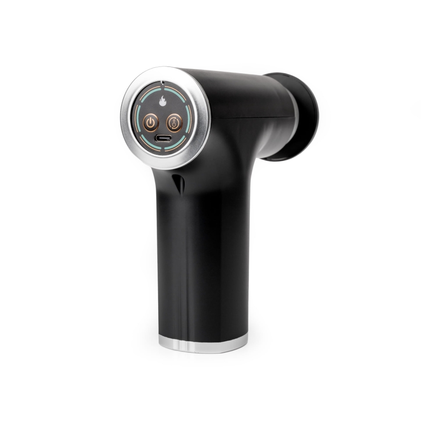 Oplaadbaar massagepistool met 9 koppen 25W/5V 1200 mAh