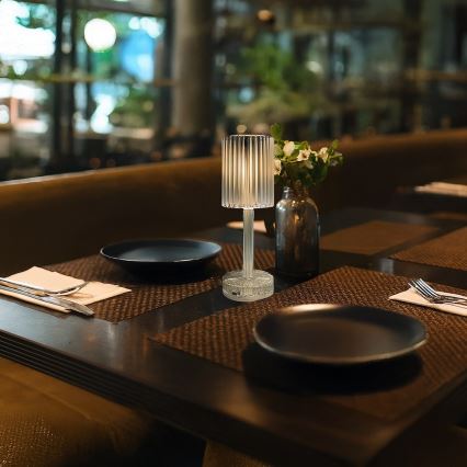 Oplaadbare LED-bureaulamp met touchbediening SIMPLE LED/1W/5V 2400 mAh 3000-6000K helder