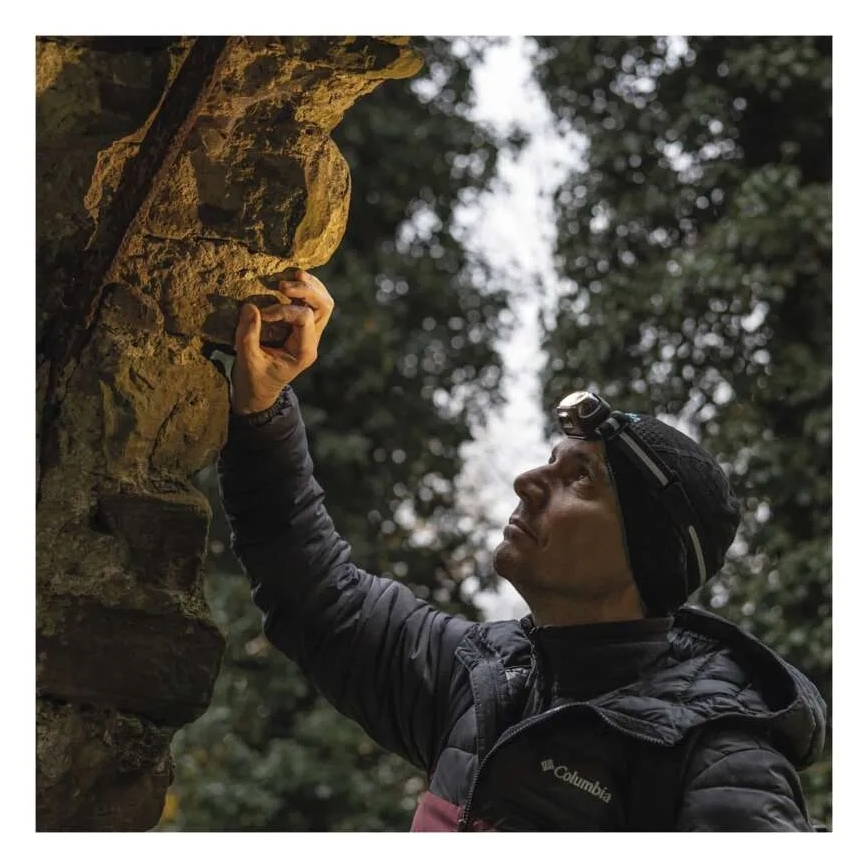 Oplaadbare LED-hoofdlamp, USB, 1200 mAh