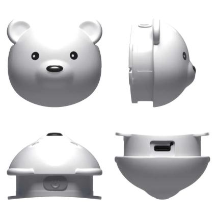 Oplaadbare LED-hoofdlamp (USB), 500 mAh — beer