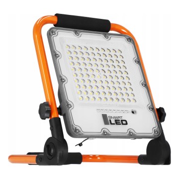Oplaadbare LED-schijnwerper met statief LED/50W/3,2V 4500K 10000 mAh IP65 oranje