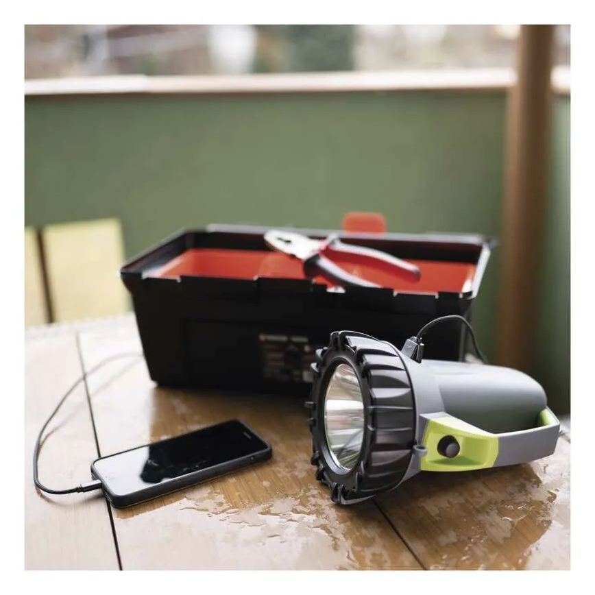 Oplaadbare LED-zaklamp LED/3,7V 4000 mAh