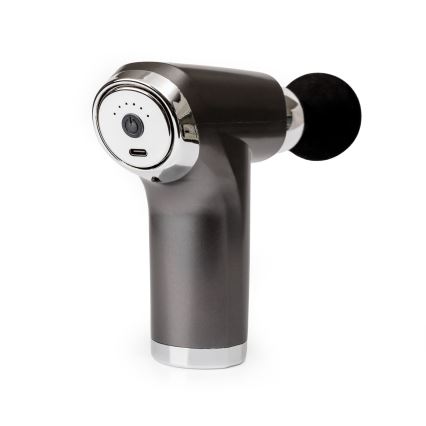 Oplaadbare massagepistool met 4 opzetstukken 25W/5V 1200 mAh