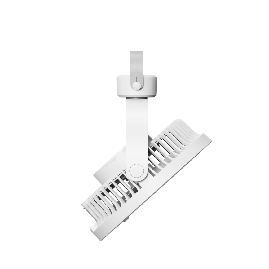 Oplaadbare tafelventilator met LED-verlichting 8W/3,7V 2400 mAh wit