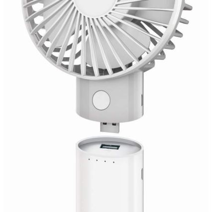 Oplaadbare ventilator met powerbank 4000 mAh/3,7V USB-C