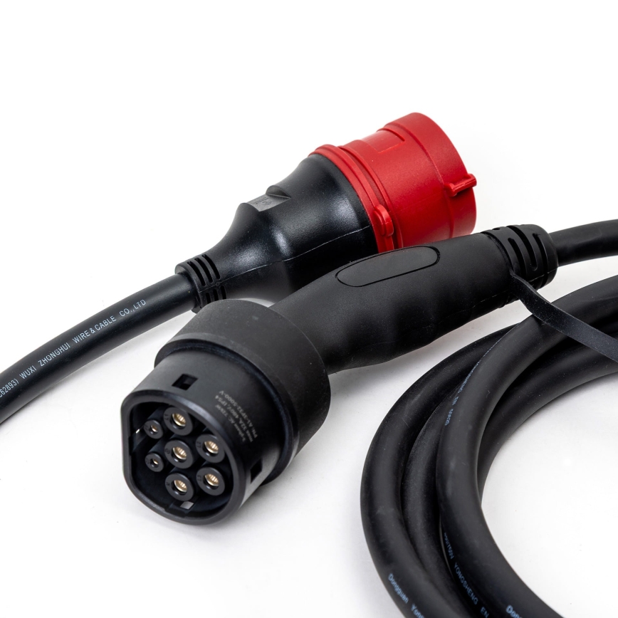 Oplaadstation voor elektrische auto's type 2 5 m 22kW 16A IP54 Tuya