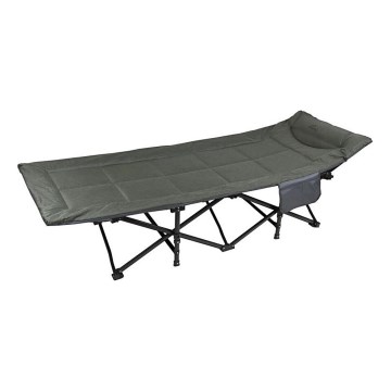 Opvouwbaar campingligbed grijs