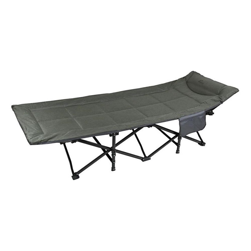 Opvouwbaar campingligbed grijs