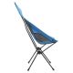 Opvouwbare campingstoel blauw 105 cm
