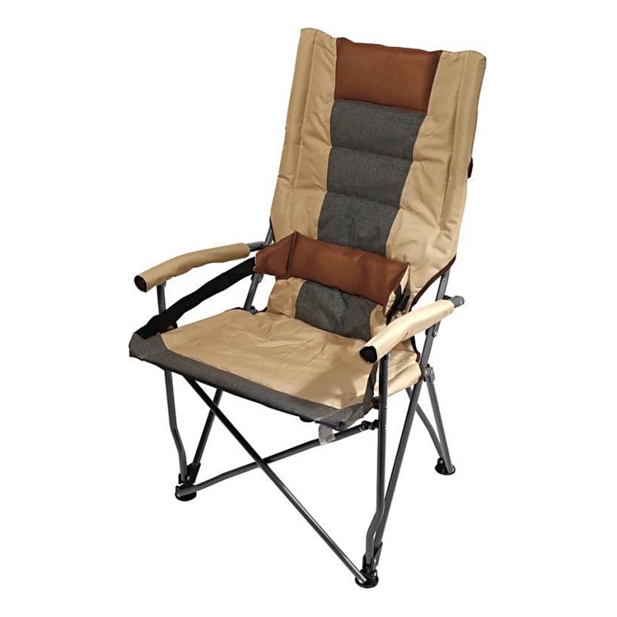 Opvouwbare campingstoel bruin