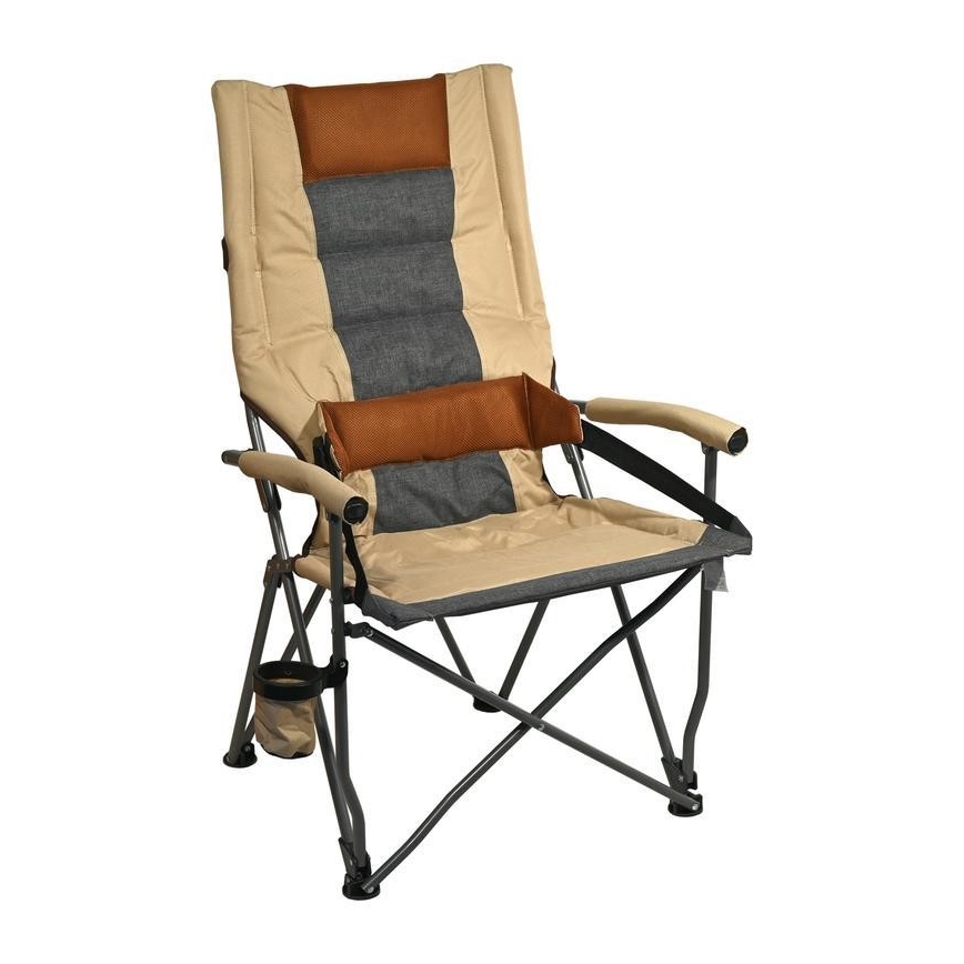 Opvouwbare campingstoel bruin