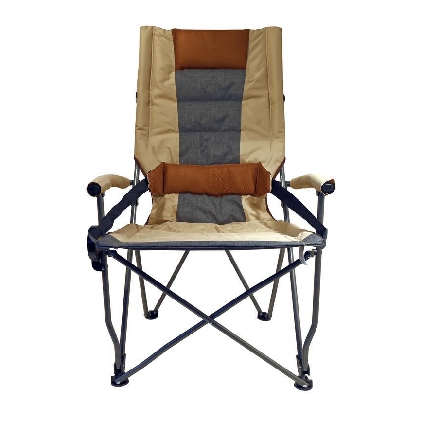 Opvouwbare campingstoel bruin
