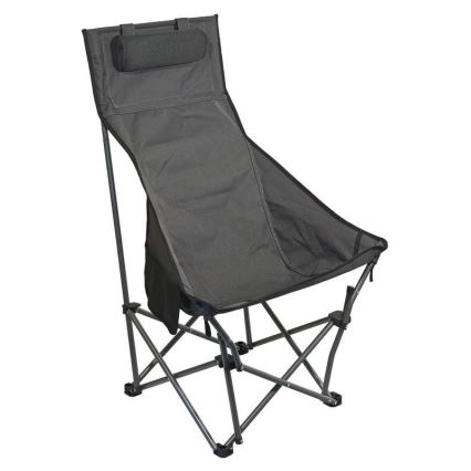 Opvouwbare campingstoel grijs