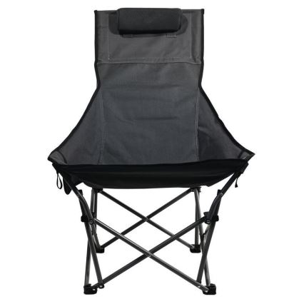 Opvouwbare campingstoel grijs