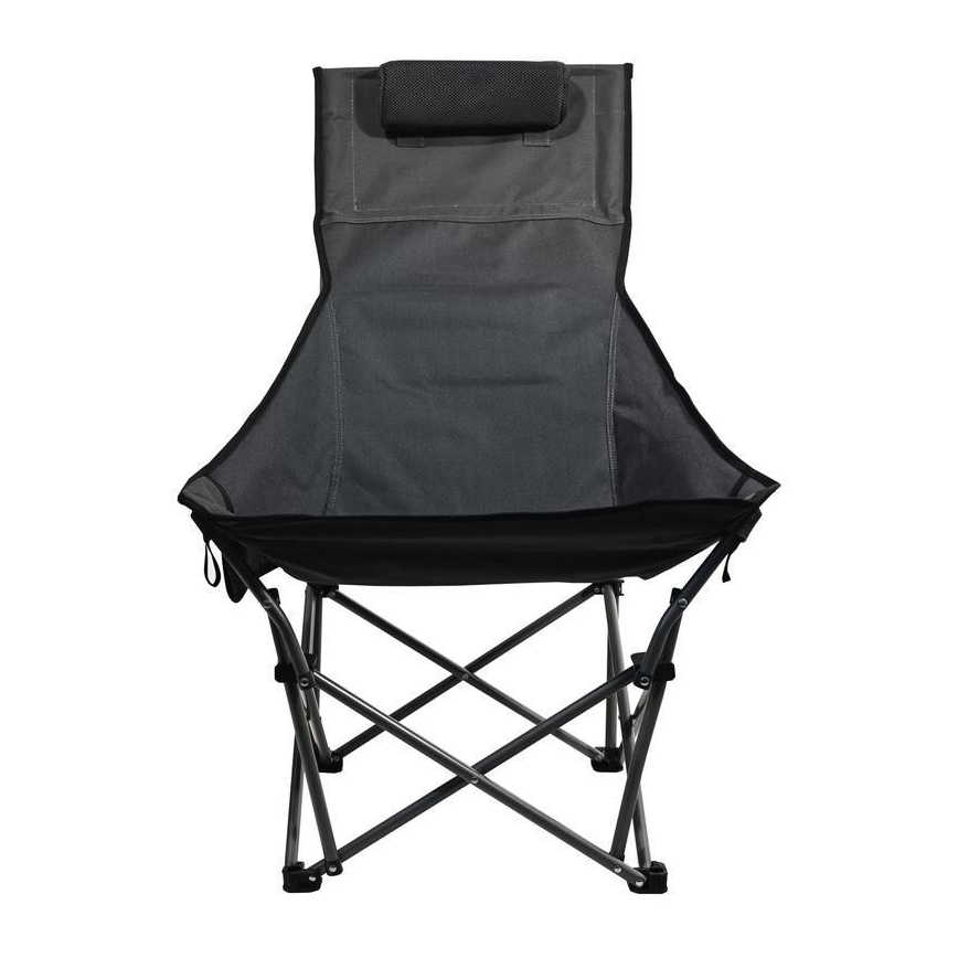 Opvouwbare campingstoel grijs