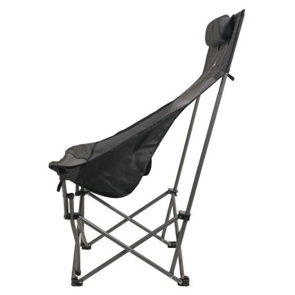 Opvouwbare campingstoel grijs