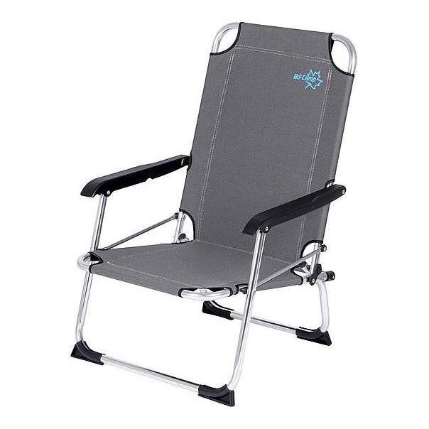 Opvouwbare campingstoel grijs