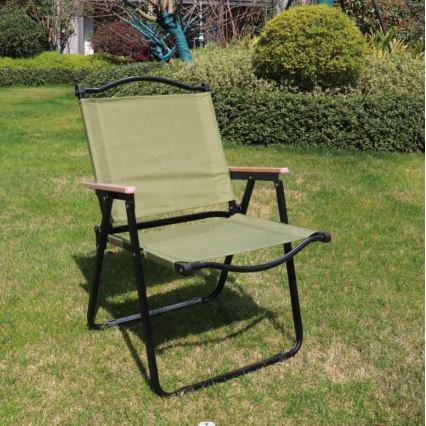 Opvouwbare campingstoel groen