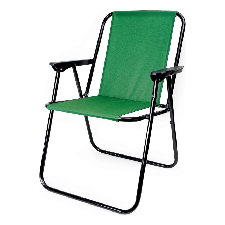 Opvouwbare campingstoel groen