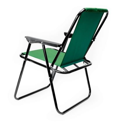 Opvouwbare campingstoel groen