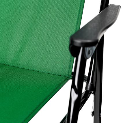 Opvouwbare campingstoel groen