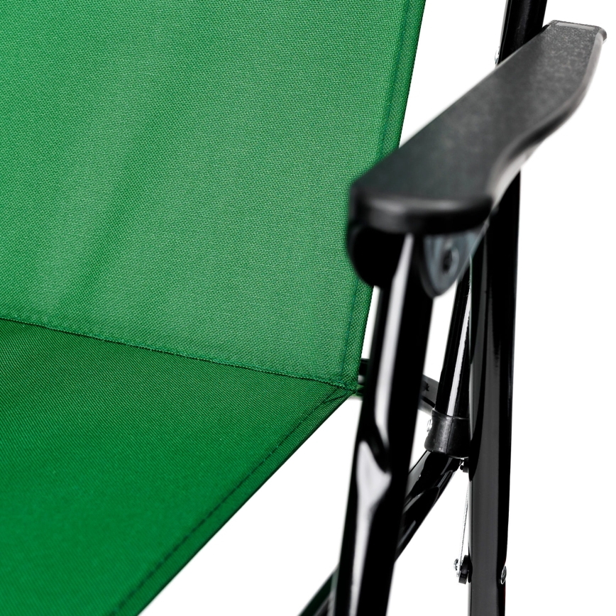 Opvouwbare campingstoel groen