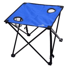 Opvouwbare campingtafel blauw