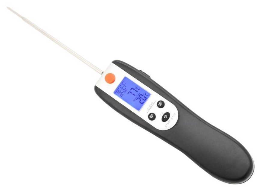 Opvouwbare digitale vleesthermometer 0-300°C 2xAAA
