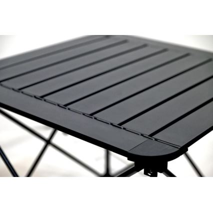 Opvouwbare kampeertafel 52x52cm antraciet