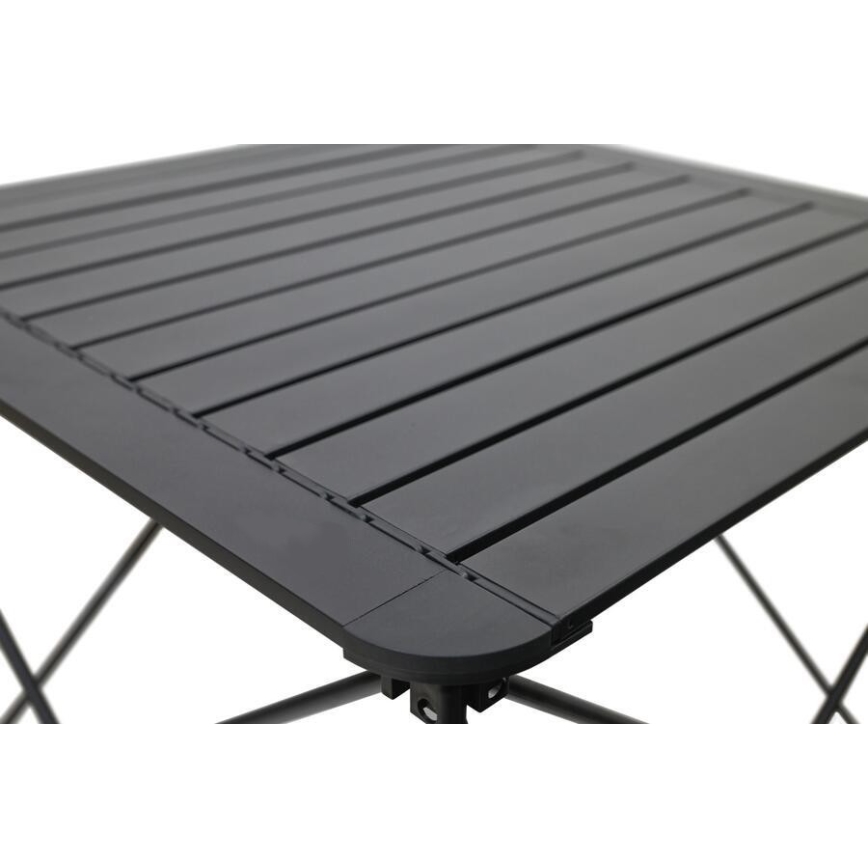 Opvouwbare kampeertafel 70x70cm antraciet