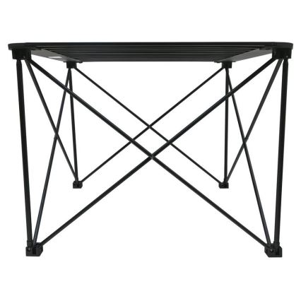 Opvouwbare kampeertafel 70x70cm antraciet