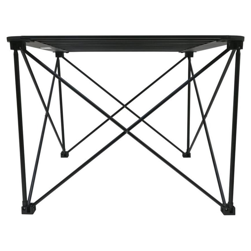 Opvouwbare kampeertafel 70x70cm antraciet