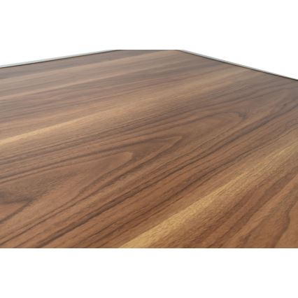 Opvouwbare kampeertafel bruin/mat chroom