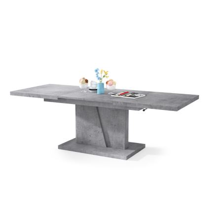 Opvouwbare salontafel met hefdak NINO grijs
