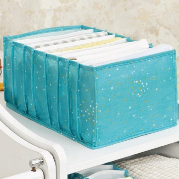 Organiseur de placard 40x15x14 cm turquoise