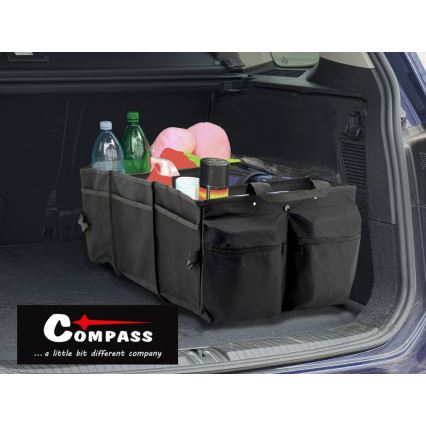 Organiseur pour coffre de voiture 69 x 41 cm noir