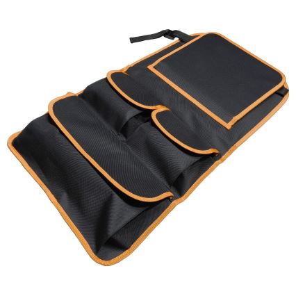 Organiseur pour voiture avec table 69,5x40,5 cm noir/orange