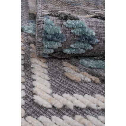 Oriëntaals vloerkleed NEPAL 160x230 cm blauw/grijs/crème