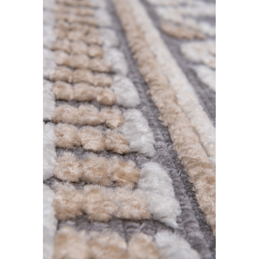 Oriëntaals vloerkleed NEPAL 80x153 cm grijs/beige