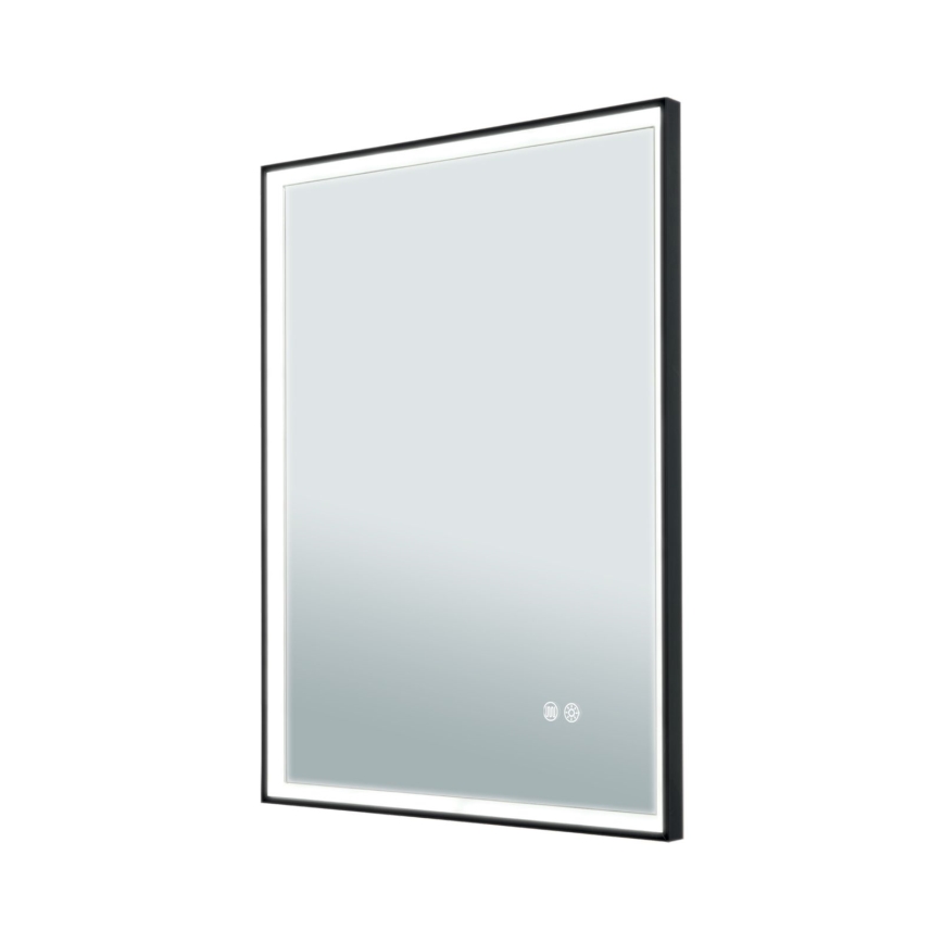 Miroir mural chauffant LED pour salle de bains avec rétroéclairage FRAME LED/48W/230V 3000/4000/6000K 60x45 cm IP44