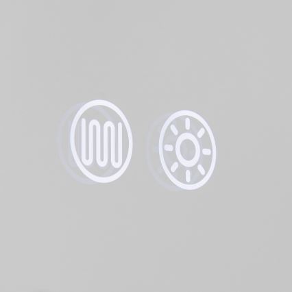 Miroir mural chauffant LED pour salle de bains avec rétroéclairage FRAME LED/48W/230V 3000/4000/6000K 60x45 cm IP44